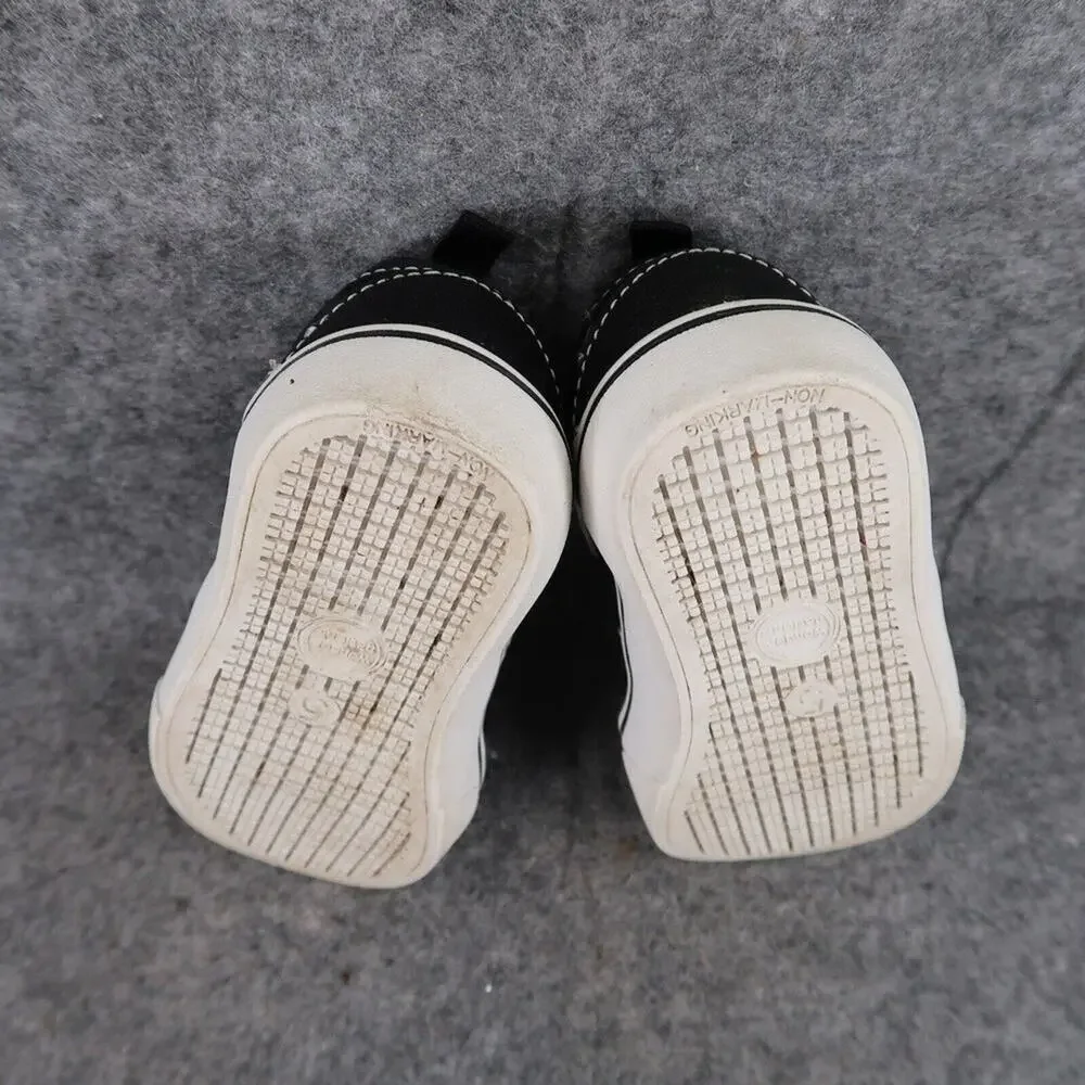 Wonder Nation Shoes Kid 5 Sneaker Active Casual Double Strap Black White Toddler